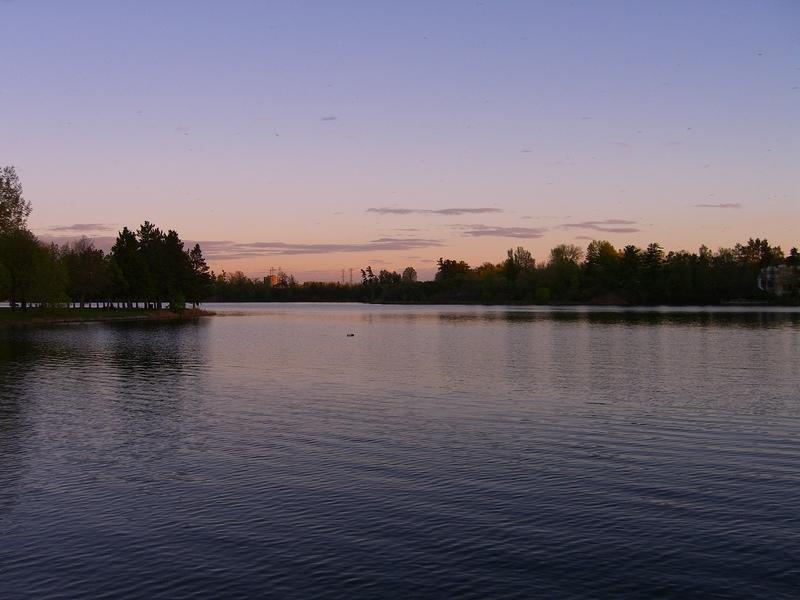 mooneys bay dusk