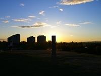 mooneys bay hilltop sunset